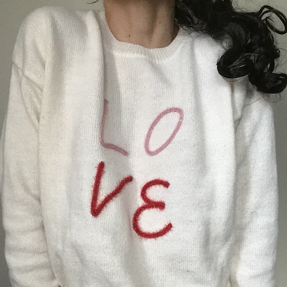 Cream Knit Sweater - Picture 3 of 15